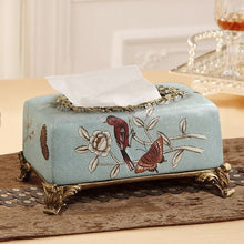 Load image into Gallery viewer, OUSSIRRO 2018 NEW Chinese style Luxury Tissue Box Fashion Elegant Household living Room Desktop Towel Napkin Tissue Holder
