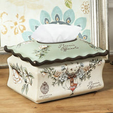 Load image into Gallery viewer, OUSSIRRO 2018 NEW Chinese style Luxury Tissue Box Fashion Elegant Household living Room Desktop Towel Napkin Tissue Holder
